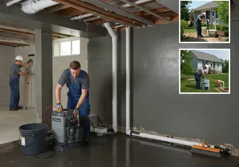 Basement Waterproofing and Flood Prevention process in Albers, IL